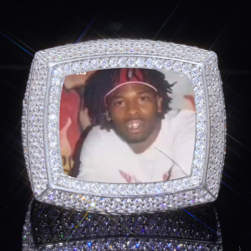 3D CUSTOM PICTURE ICED RING