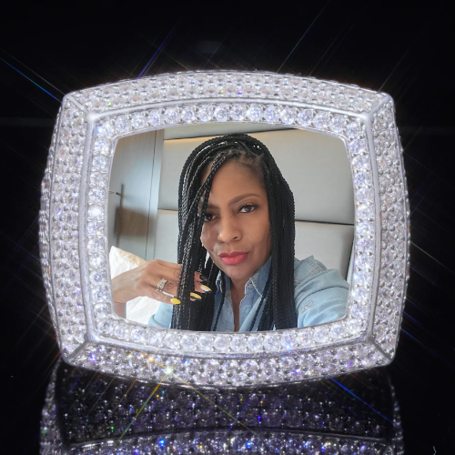 3D CUSTOM PICTURE ICED RING