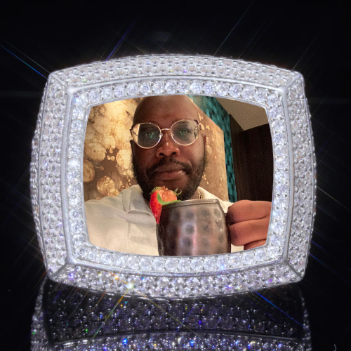 3D CUSTOM PICTURE ICED RING