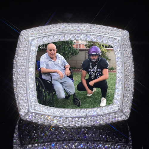 3D CUSTOM PICTURE ICED RING