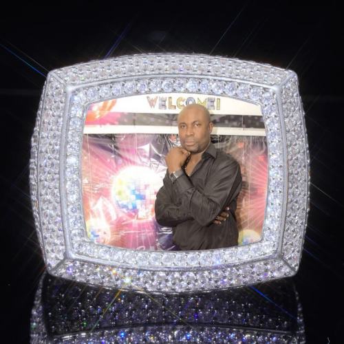 3D CUSTOM PICTURE ICED RING