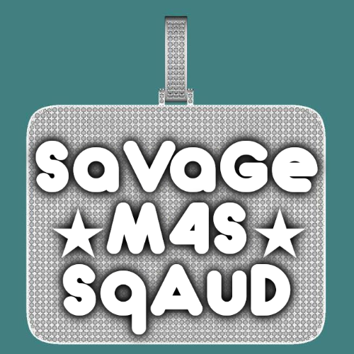 CUSTOM LETTER NECKLACE 3D BIG SQUARE