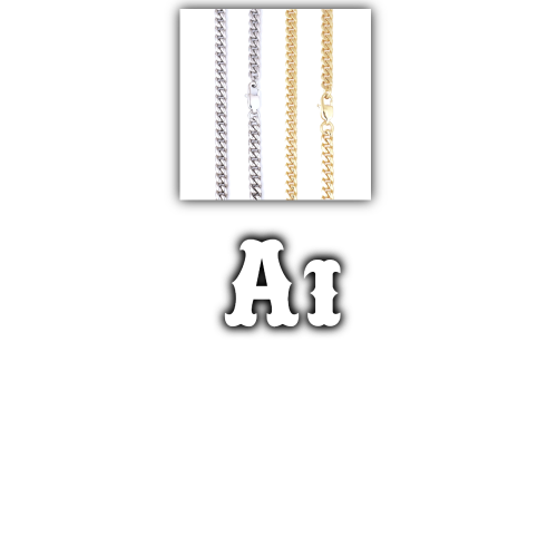 Custom Letters Freibeuter Font Necklace