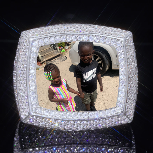3D CUSTOM PICTURE ICED RING