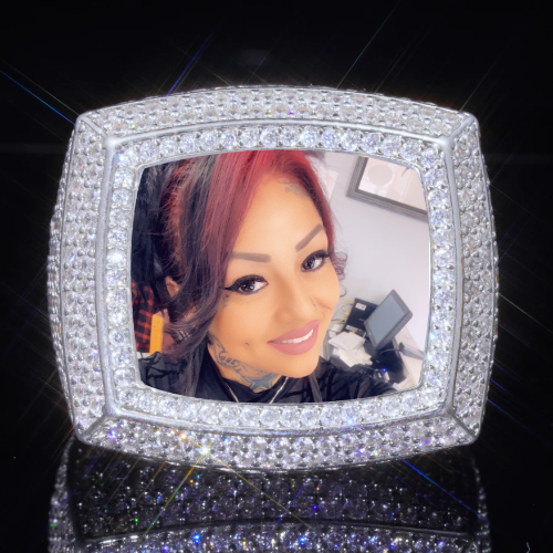 3D CUSTOM PICTURE ICED RING