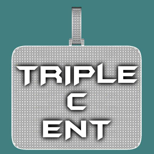 CUSTOM LETTER NECKLACE 3D BIG SQUARE