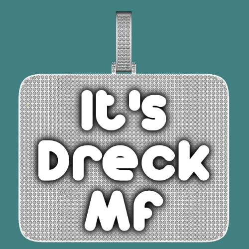 CUSTOM LETTER NECKLACE 3D BIG SQUARE