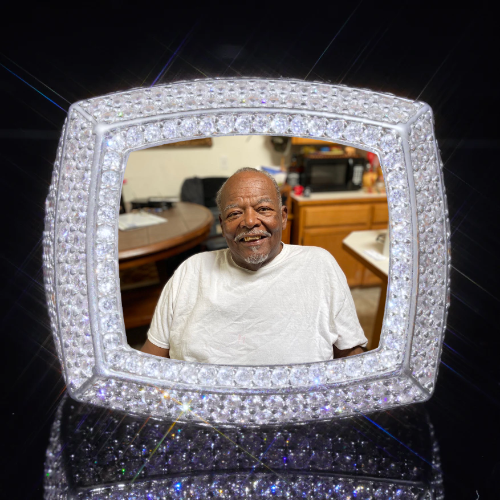 3D CUSTOM PICTURE ICED RING