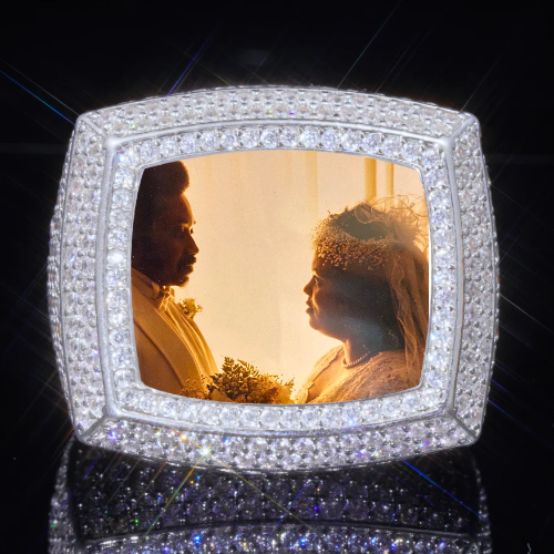 3D CUSTOM PICTURE ICED RING