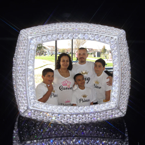 3D CUSTOM PICTURE ICED RING
