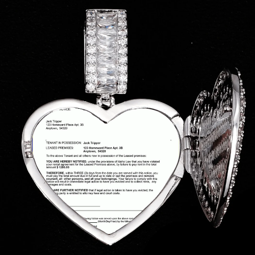 CUSTOM PICTURE PENDANT STYLE-8