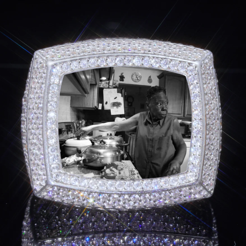 3D CUSTOM PICTURE ICED RING