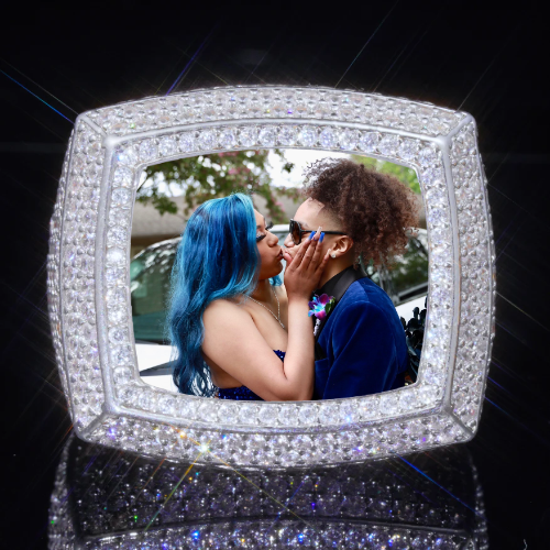 3D CUSTOM PICTURE ICED RING