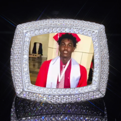 3D CUSTOM PICTURE ICED RING