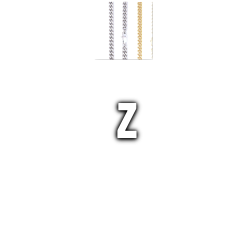 Custom Letters Baguette Two Layer Necklace