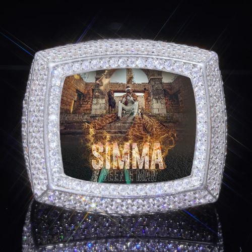 3D CUSTOM PICTURE ICED RING