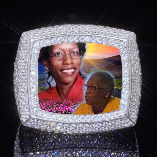 3D CUSTOM PICTURE ICED RING
