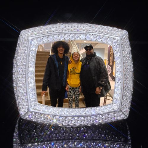 3D CUSTOM PICTURE ICED RING