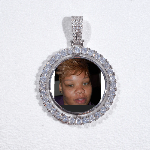 3D Spinning 2-Faced Custom Picture Pendant