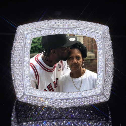 3D CUSTOM PICTURE ICED RING