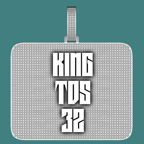 CUSTOM LETTER NECKLACE 3D BIG SQUARE