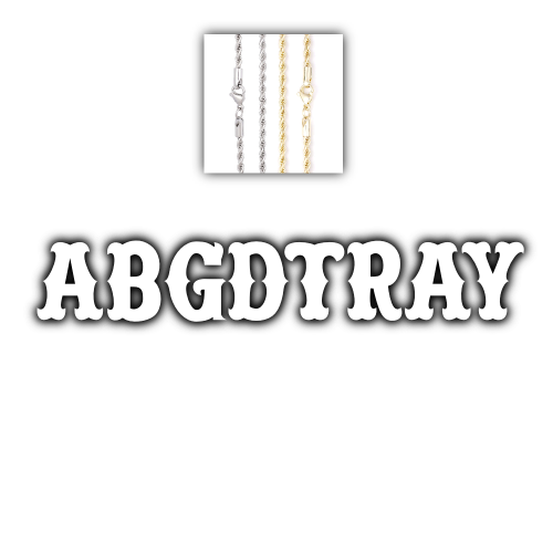 Custom Letters Freibeuter Font Necklace