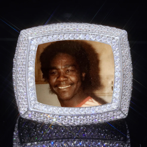 3D CUSTOM PICTURE ICED RING