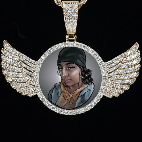 CUSTOM PICTURE PENDANT STYLE-4