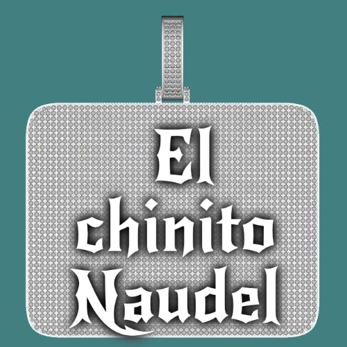 CUSTOM LETTER NECKLACE 3D BIG SQUARE