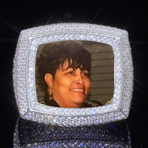 3D CUSTOM PICTURE ICED RING