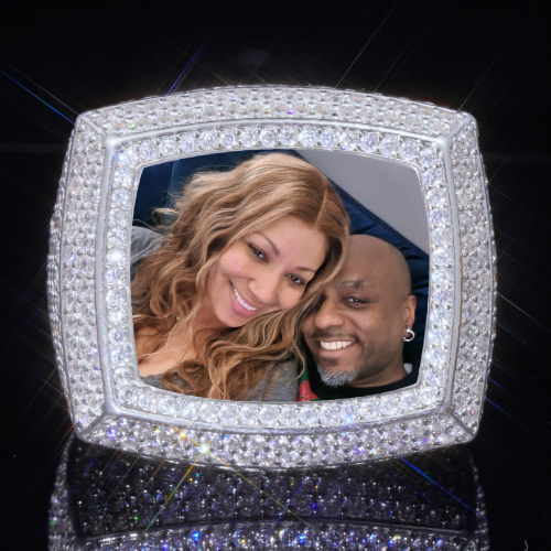 3D CUSTOM PICTURE ICED RING