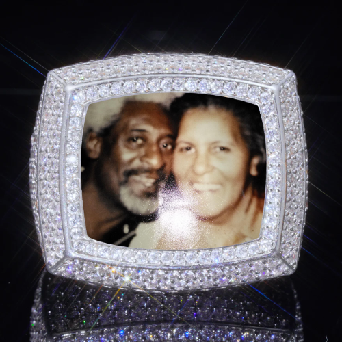 3D CUSTOM PICTURE ICED RING