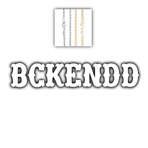 Custom Letters Freibeuter Font Necklace