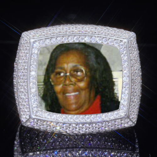 3D CUSTOM PICTURE ICED RING