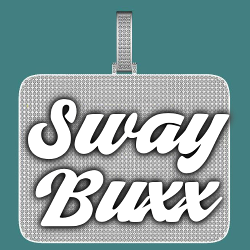 CUSTOM LETTER NECKLACE 3D BIG SQUARE