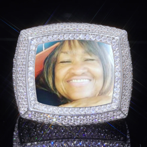 3D CUSTOM PICTURE ICED RING