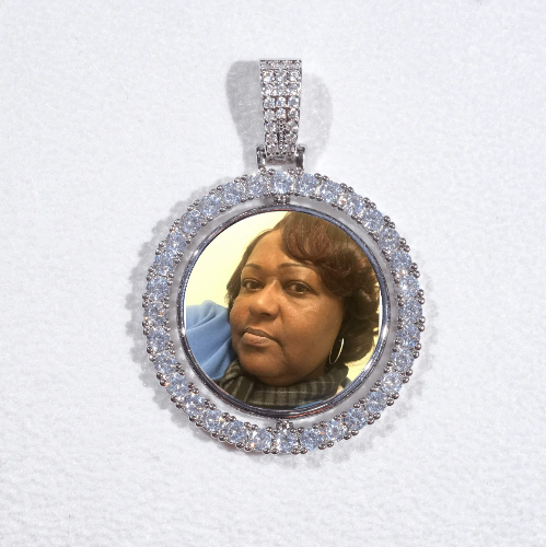 3D Spinning 2-Faced Custom Picture Pendant