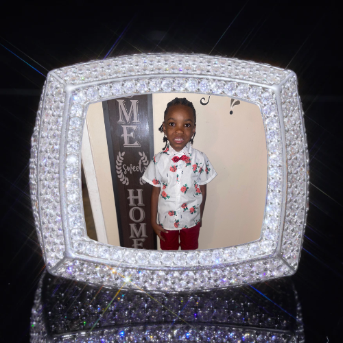 3D CUSTOM PICTURE ICED RING