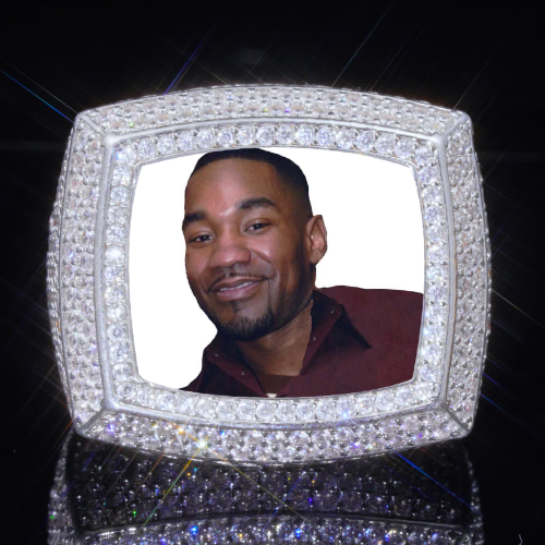 3D CUSTOM PICTURE ICED RING