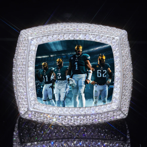 3D CUSTOM PICTURE ICED RING