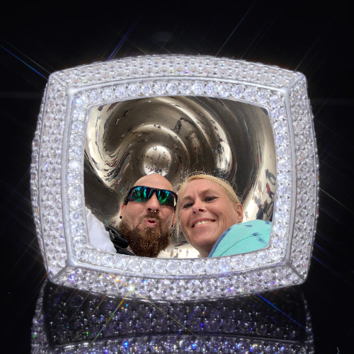 3D CUSTOM PICTURE ICED RING