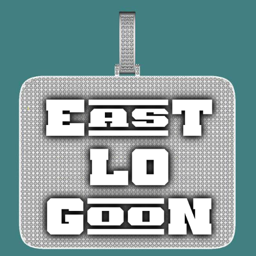 CUSTOM LETTER NECKLACE 3D BIG SQUARE