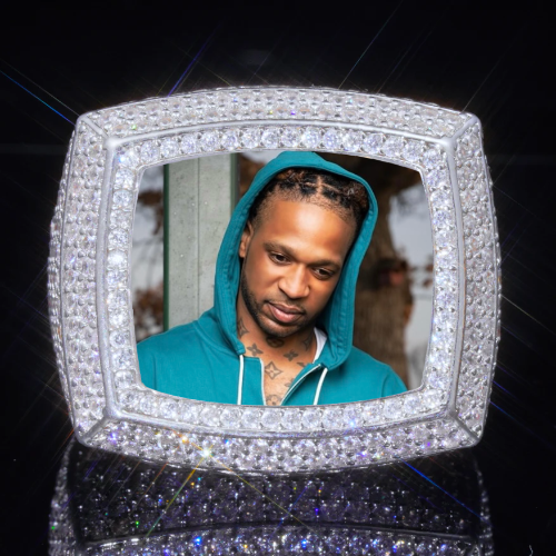 3D CUSTOM PICTURE ICED RING