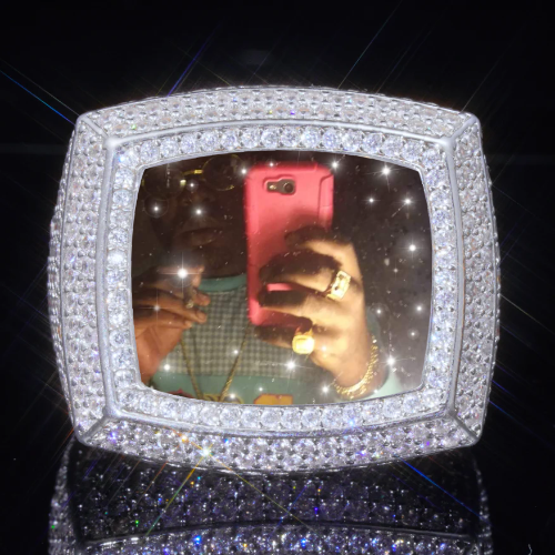 3D CUSTOM PICTURE ICED RING