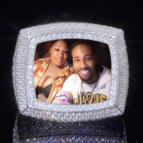 3D CUSTOM PICTURE ICED RING