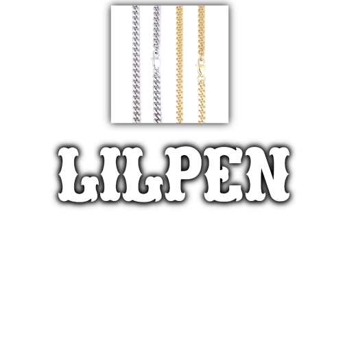 Custom Letters Freibeuter Font Necklace