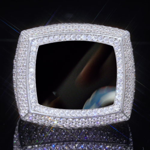 3D CUSTOM PICTURE ICED RING