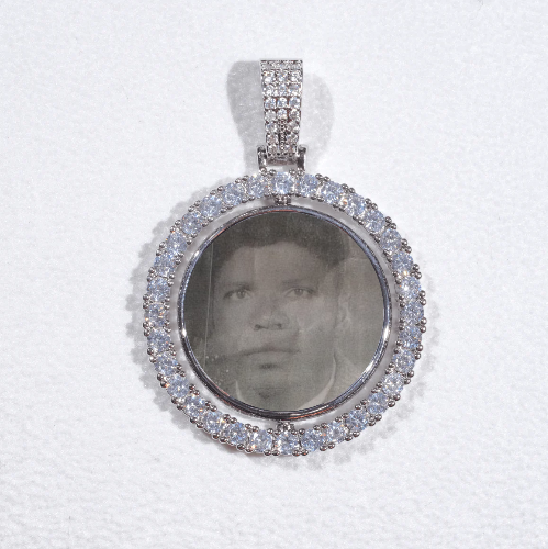 3D Spinning 2-Faced Custom Picture Pendant