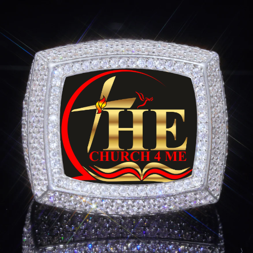 3D CUSTOM PICTURE ICED RING