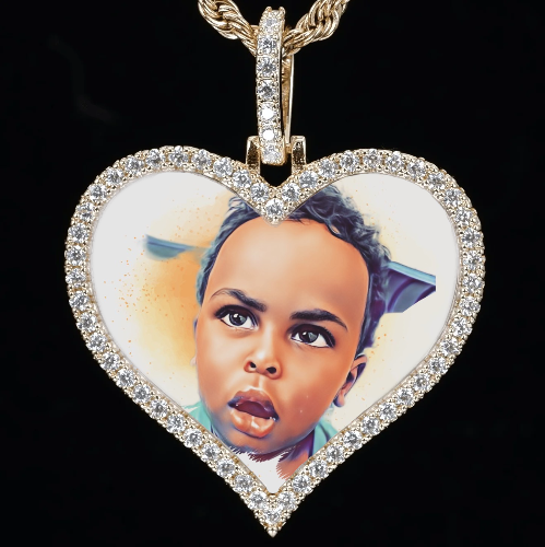CUSTOM PICTURE PENDANT STYLE-3